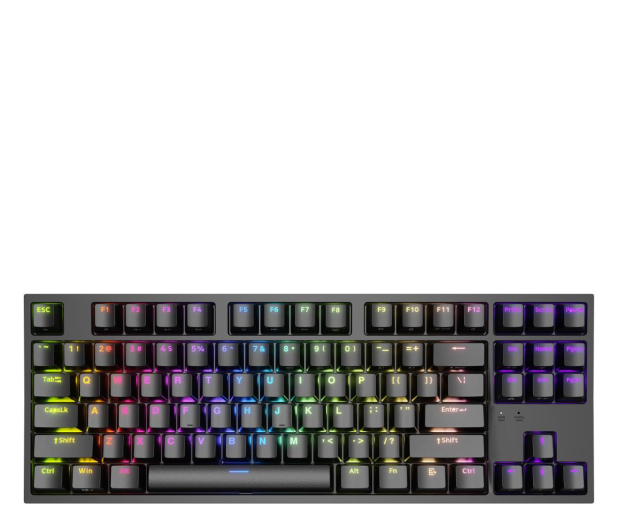 Genesis Thor 404 TKL Kailh Brown RGB czarna - 1189674 - zdjęcie
